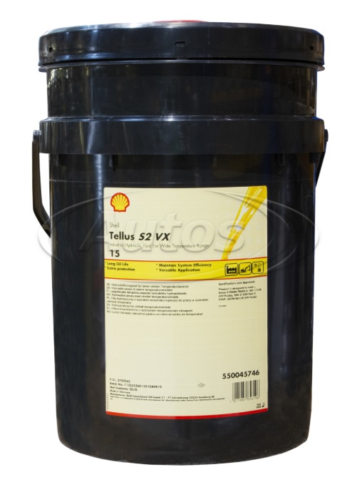 Olej hydraulický SHELL TELLUS S2 VX 15, 20 l