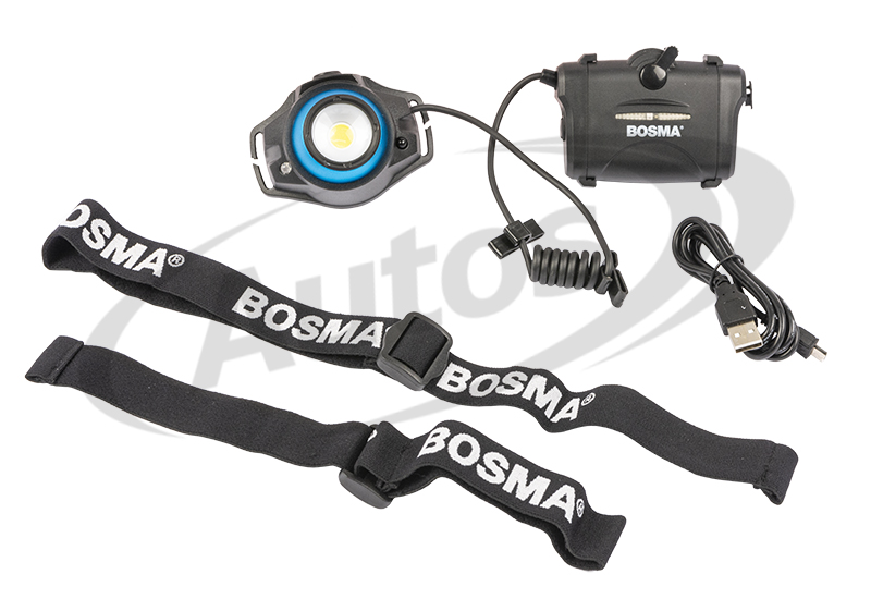 Svítilna dílenská čelová LED 500LM,akumulátor 2600mAh