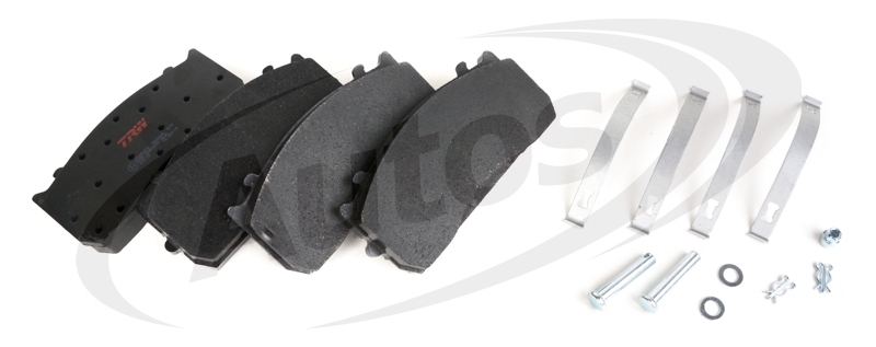 Deska brzdová 29148,29183 Trw 173x84x34 KNORR SB5/SN5 MERCEDES Atego, Actros, MAN TGL, TGS