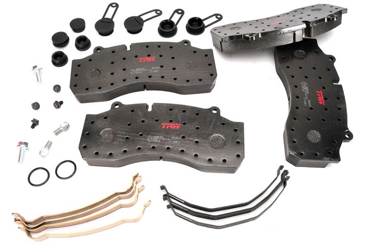 Deska brzdová 29143 Trw 247,6x105x30 HALDEX DB22 SAF INTRADISC PLUS, SKRB,SKRLB,SKRS,SMB