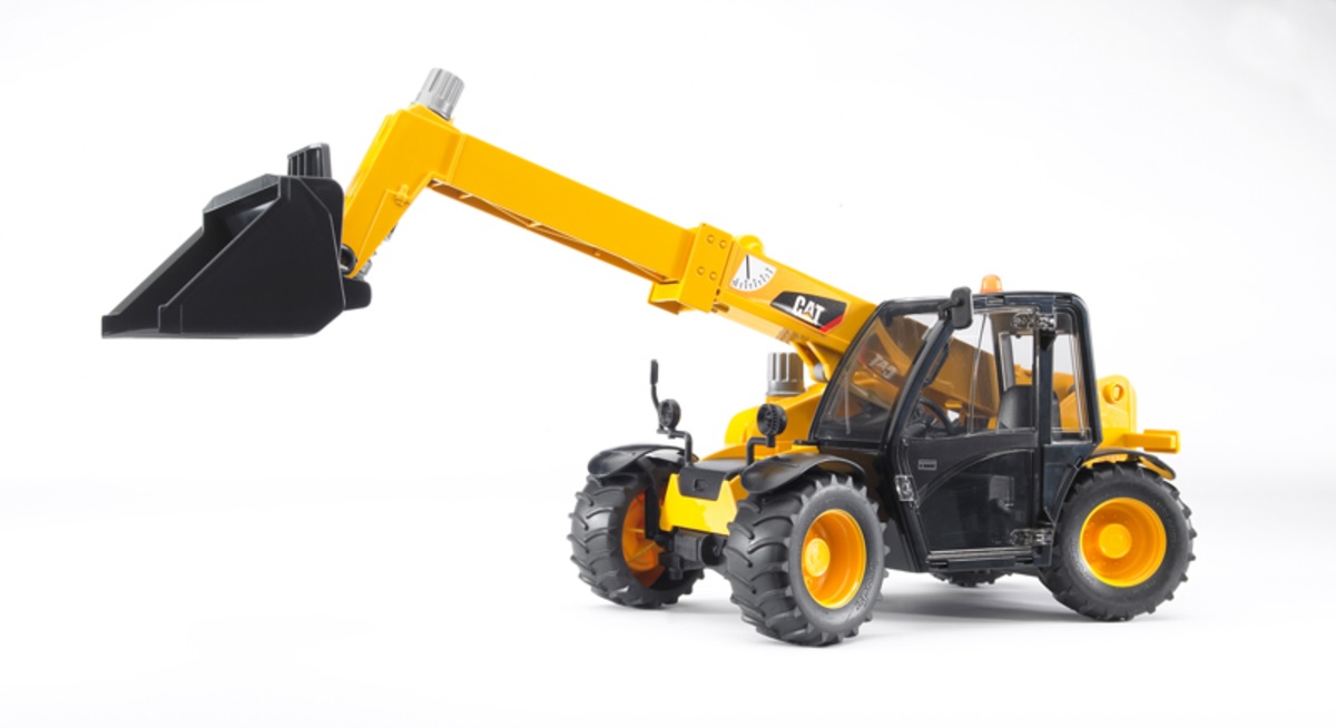 Model manipulátoru s výsuvným ramenem CATERPILLAR JLG 2505, měřítko 1:16