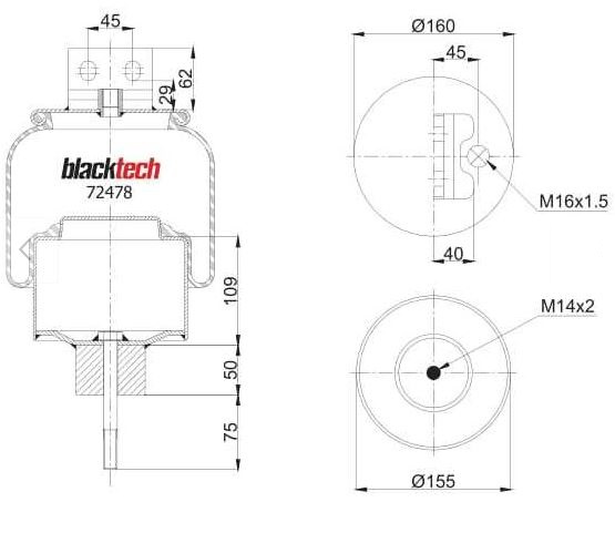 Vlnovec pérování RML72478C IVECO