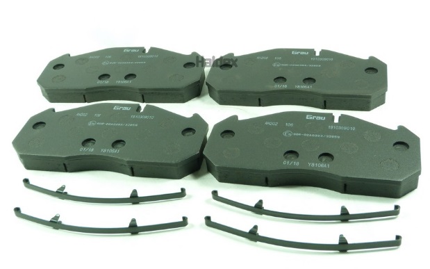 Deska brzdová 29030 Grau 250x118x28 MERITOR D3/D Elsa 1, RVI, MAN, IRISBUS Arway, K900