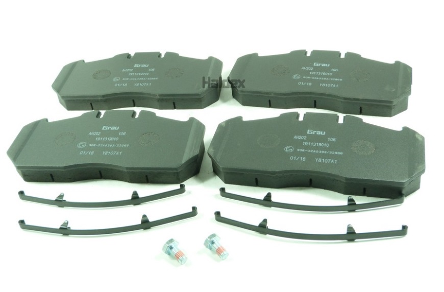 Deska brzdová 29131 Grau 250x118x30 MERITOR D-ELSA2, MAN TGA,RVI, IRISBUS