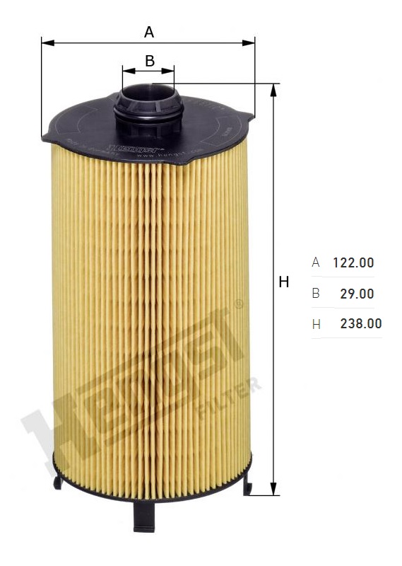 Filtr oleje IVECO Stralis II / Stralis XP, Stralis II X-Way, Trakker (04-) Euro 6