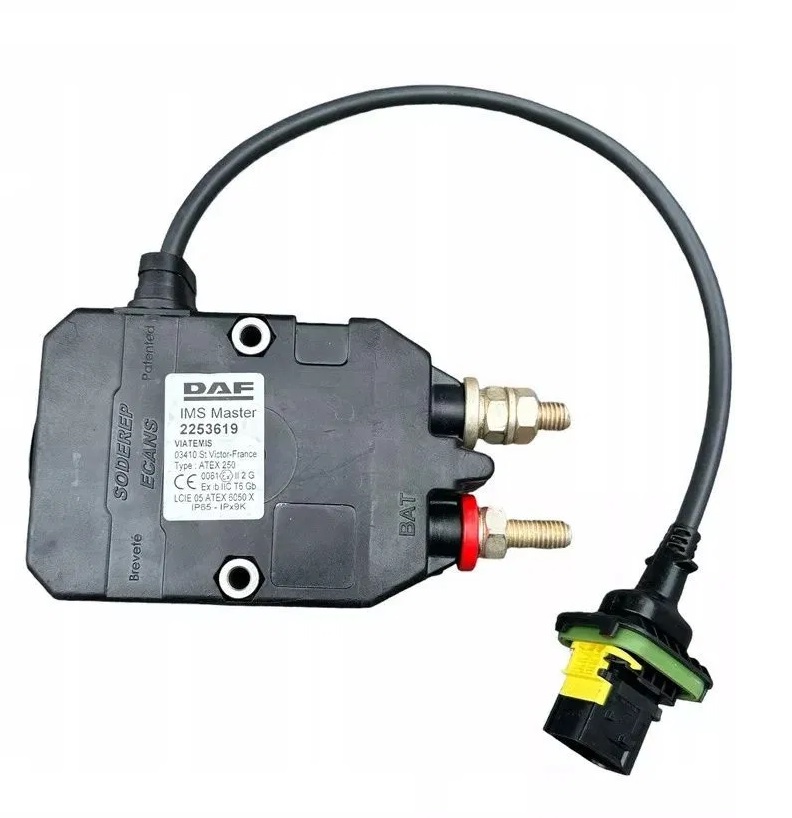 Odpojovač autobaterie hlavní DAF CF Euro 6 , XF106 Euro 6