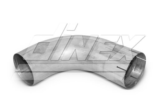 Trubka výfuku koncová 125x205x440 MAN TGA, TGS D2066LF01-D2876LF25 Euro 4 od 01.2002