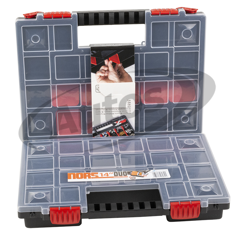 Organizér 344x249x100 dvojitý NORS 14 DUO