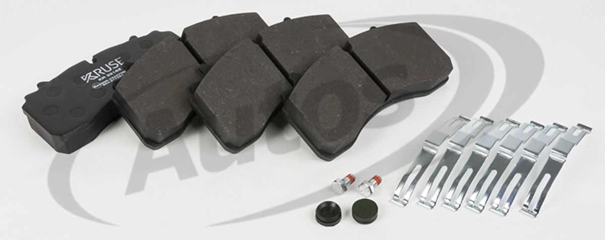 Deska brzdová 29162 Kruse 210x109x31  ZN SAF SK2243, DAF, RVI, WABCO PAN 22-1