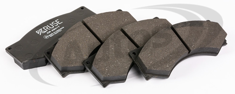 Deska brzdová 29017 Kruse 204x106 DAF 45, F600, F1000,  IVECO Zeta, AVIA 60,75