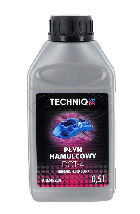Kapalina brzdová DOT4 TECHNIQ Brake Fluid, 500ml