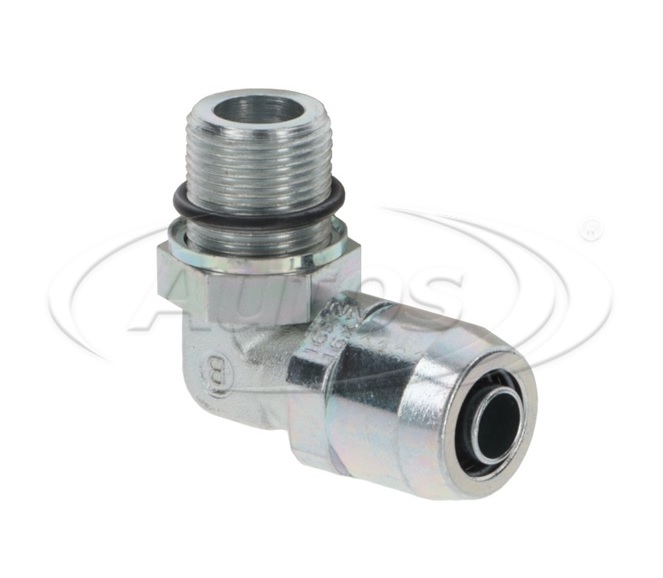 Rychlospojka 90° M22x1,5/ PA16 vnější závit, kovová