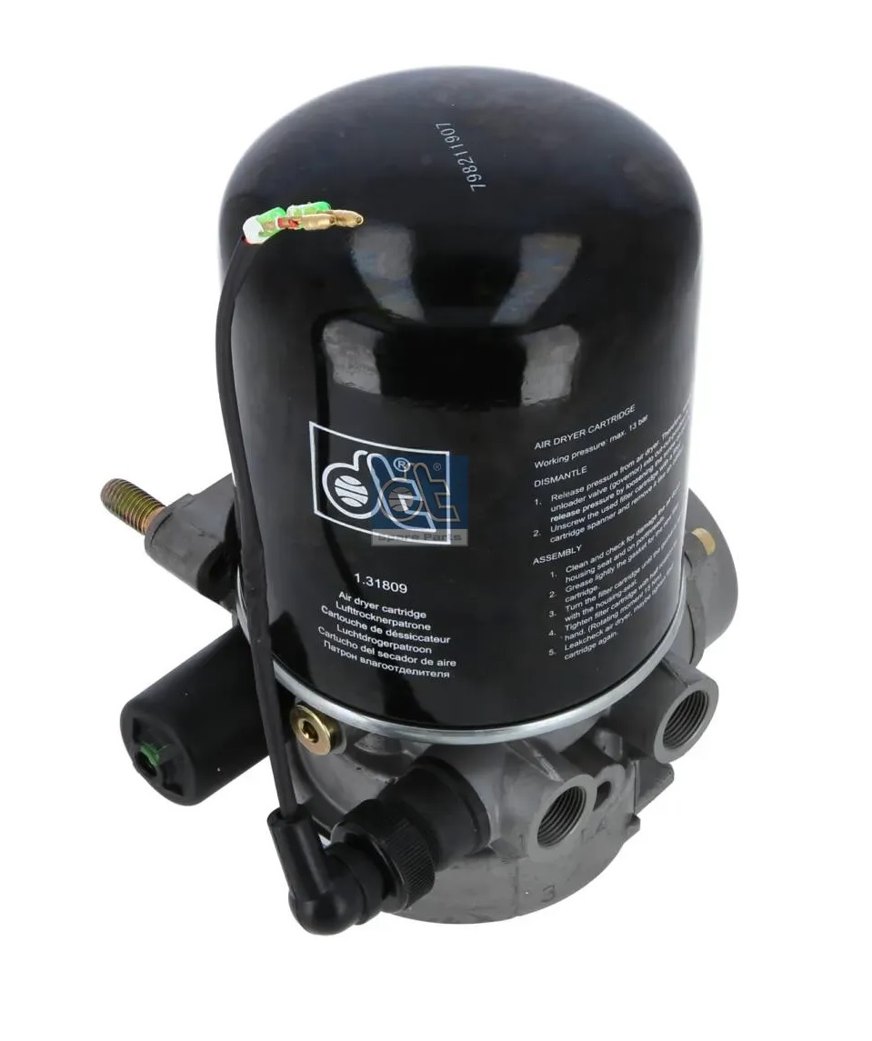 Vysoušeč vzduchu kompletní M221,5/M27x1/ 8,6bar RVI Premium PR/TR, Midlum, Midliner