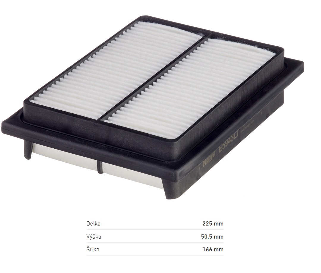 Filtr vzduchu kabiny HITACHI EX, KOMATSU D, HA/HD/HM/E, PC