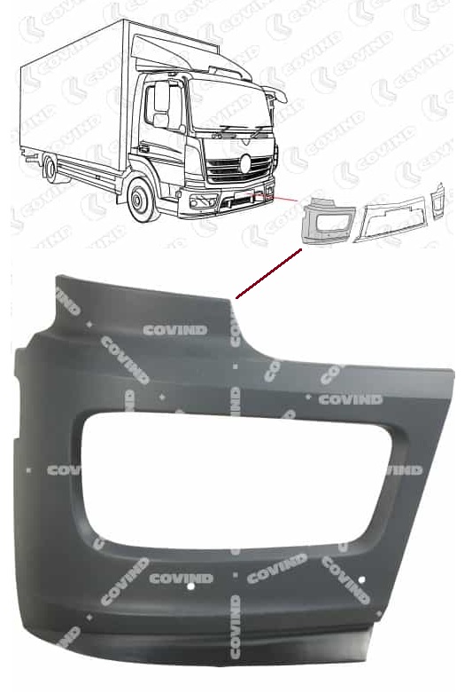 Roh nárazníku přední P MERCEDES Atego Euro 6