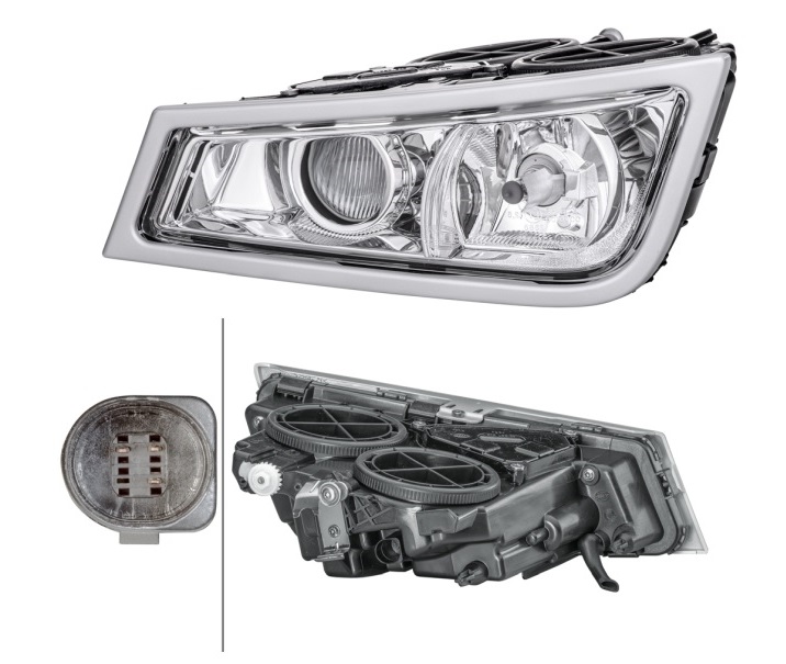 Svítilna mlhová 24V /H7,H3/ L VOLVO FH,FM od 2008