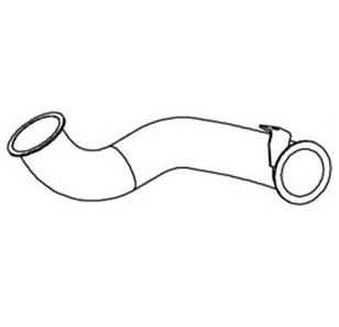 Trubka výfuku přední 115mm  DAF LF45 Euro 4 od 01.2001