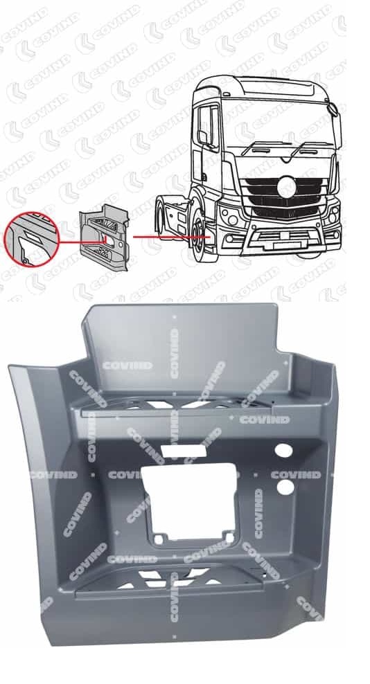 Schod kabiny spodní P MERCEDES Actros MP4