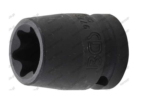 Hlavice nástrčná úderová 1/2" torx E22 hlavy válců MAN F2000, F90, BUS D25/D28/ 