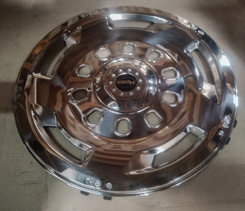 Poklice kola zadní 22,5" 10 děr, nerez