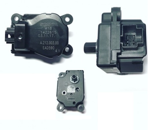 Motorek regulace topení SCANIA P,G,R,T