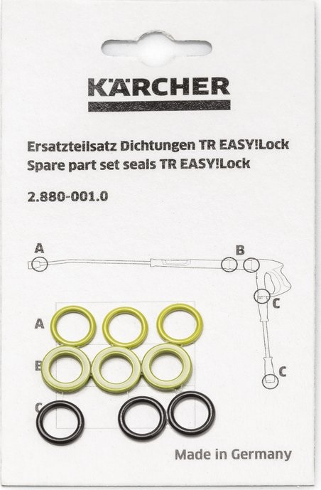 Těsnění TR Easy!Lock - sada přístroje Kärcher HD a HDS