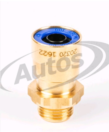 Rychlospojka přímá M16x1,5 / PA 12x1,5 typ ABC vnější závit TEKALAN