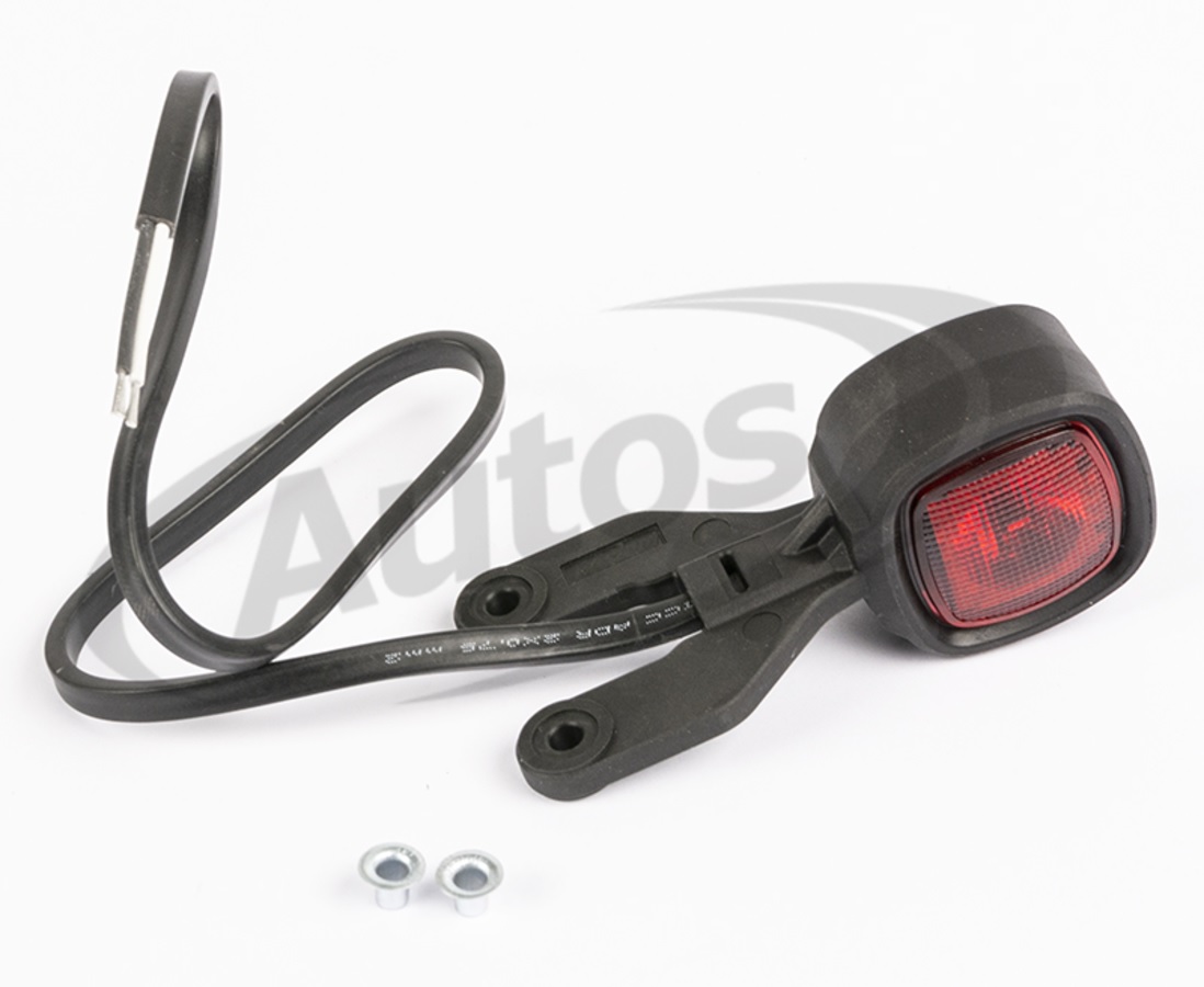 Svítilna poziční - tykadlo L/P 12V/24V č/b, krátká, kabel 0,5m