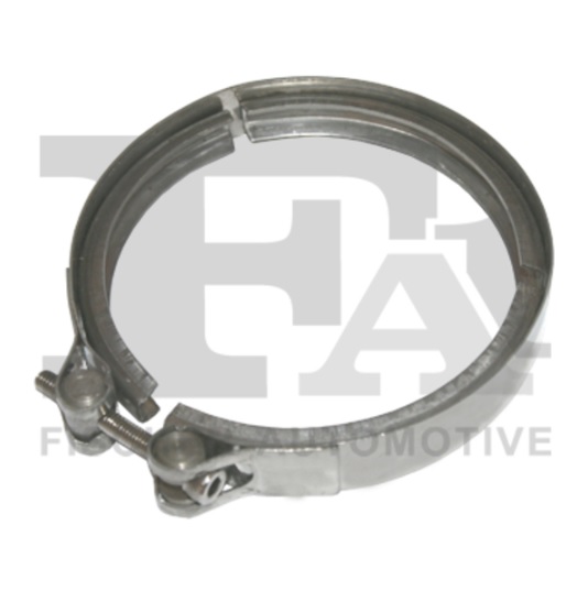 Objímka trubky výfuku pr.119mm  MAN TGA od 2000, TGS od 2005, TGX od 2006