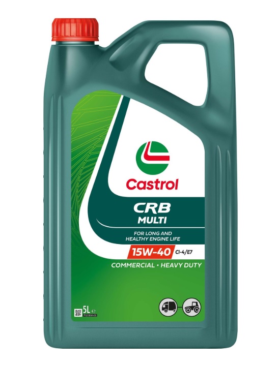 Olej motorový CASTROL CRB MULTI 15W-40 CL-4/E7, 5 l