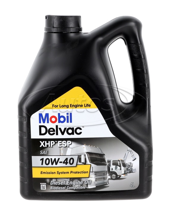 Olej motorový MOBIL DELVAC XHP ESP 10W-40, 4 l