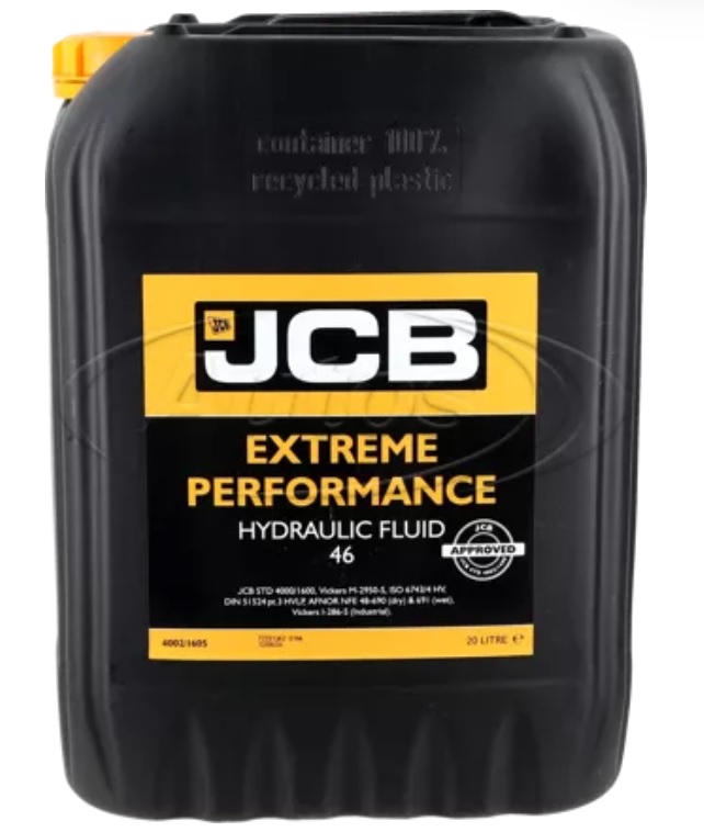 Olej hydraulický JCB EXTREME PERFORMANCE EP 46, 20 l