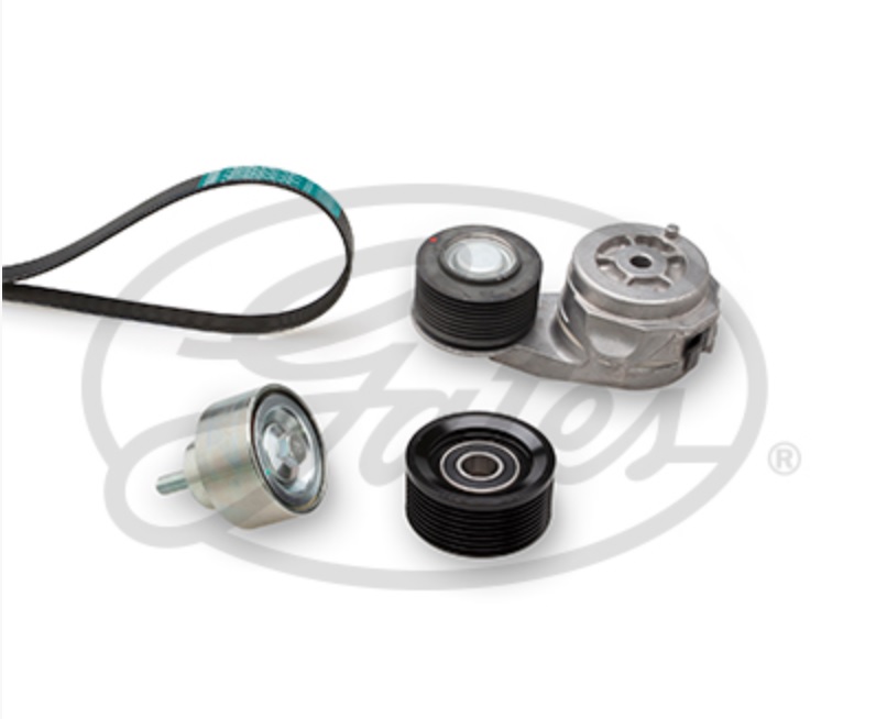 Napínač s drážkovým řemenem - sada DAF CF, LF, CF65, LF45, LF55