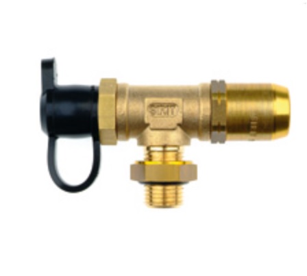 Rychlospojka "T" M22x1,5/ PA 12x1,5 s kontrolním vývodem TEKALAN