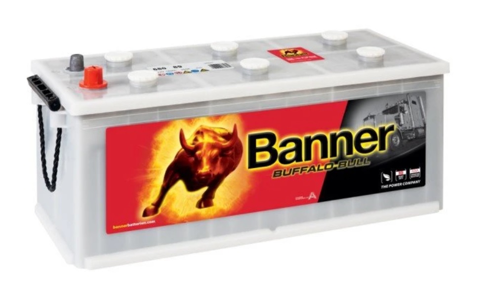 Autobaterie BANNER 180Ah/950A Buffalo Bull HIGH CURRENT/ pravý "+" pól  /510x216x225/