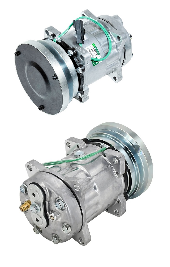 Kompresor klimatizace 24V CAT Loader M322C, M316C, M318C, M312, M325B M313D, M322D MH