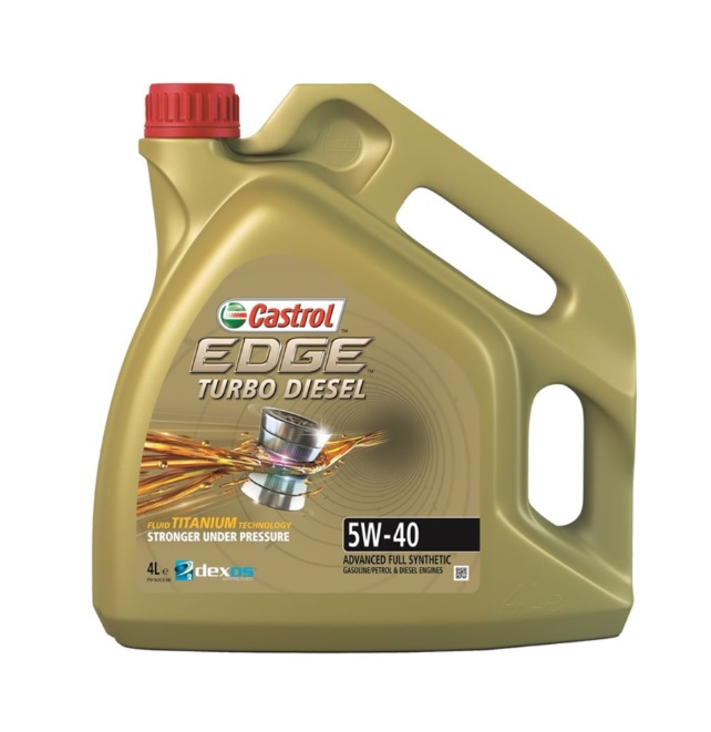 Olej motorový CASTROL EDGE Titanium FST Turbo Diesel 5W-40, 4 l