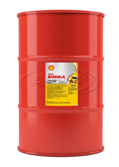 Olej motorový SHELL RIMULA R6 LME PLUS 5W-30, 209 l