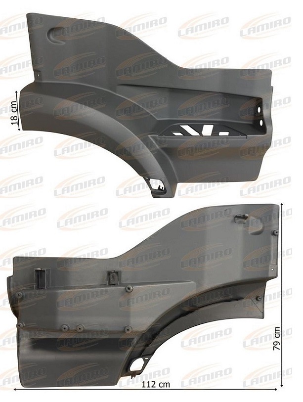 Schod kabiny horní P MERCEDES Actros MP4 Euro 6