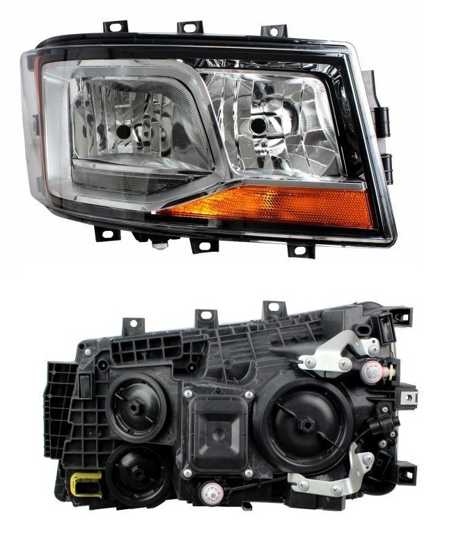 Světlomet hlavní s denním svícením /H7,H21W,LED/ P SCANIA R500/S580/S730 od 2017
