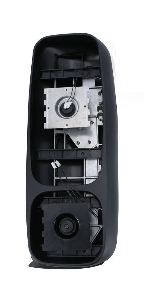 Zrcadlo - zadní část bez skla  L VOLVO FH12, FH16, FM10, FM12, NH12