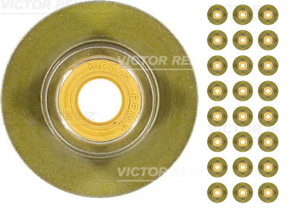 Kroužek těsnící dříku ventilu 7x13/28x16 FPM sada 24 ks DAF CF65 II, LF45, LF55,E.Cargo