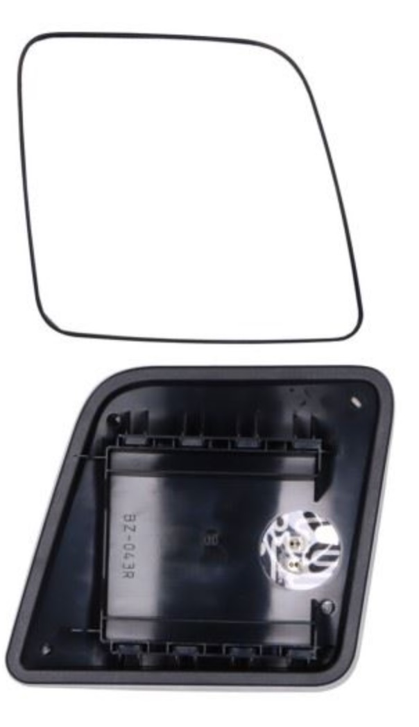 Sklo zrcadla širokoúhlé 24V R300 204x236x51 P MERCEDES Actros MP4