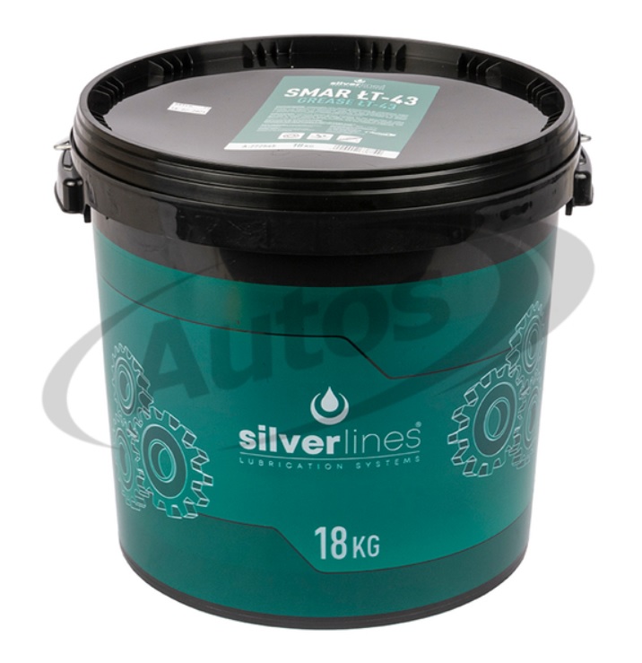 Mazivo lithiové SILVERLINES LITEN LT 43 /kluzná a valivá ložiska,ozubené převody/18 kg