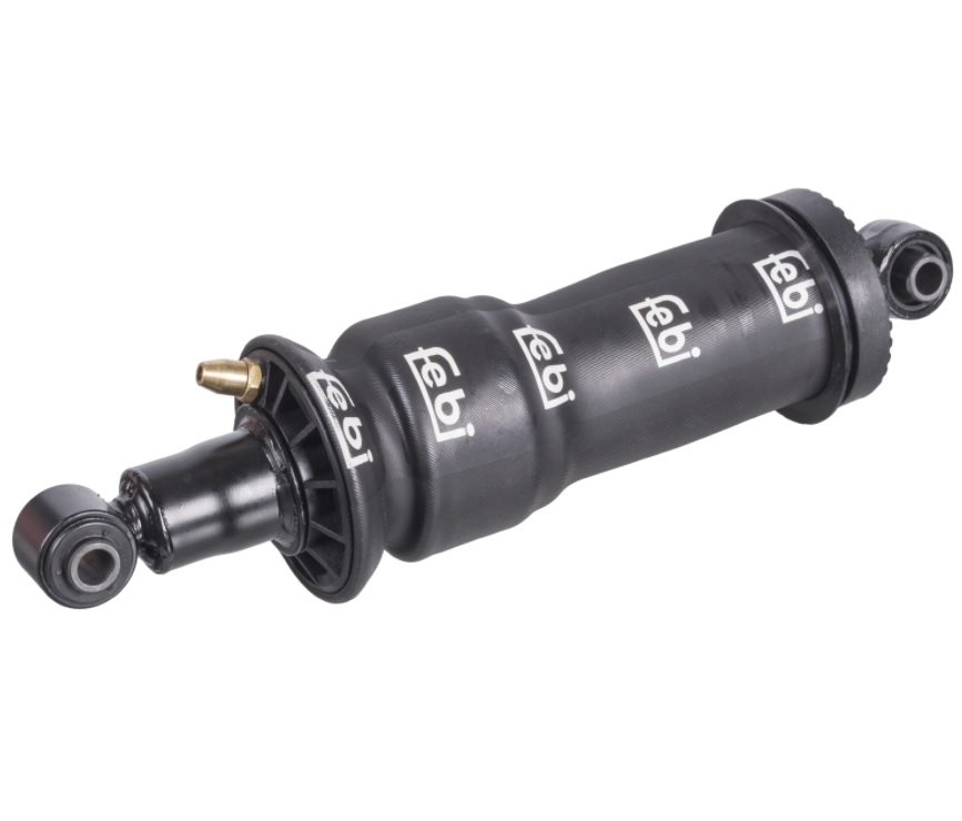 Tlumič pérování kabiny zadní s vlnovcem O/O 18x334/379 VOLVO FH16, FH II, FH16 II, RVI T