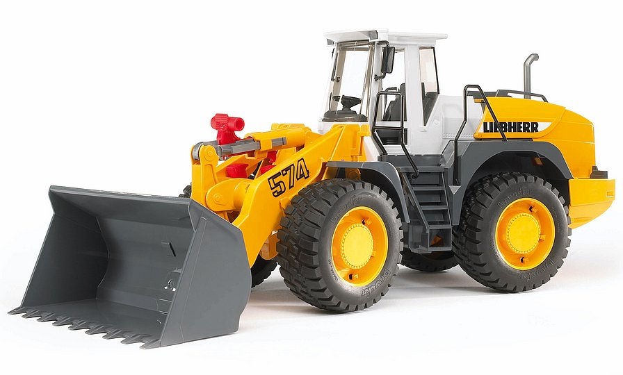 Model čelního nakladače LIEBHERR L57, 1:16 plast