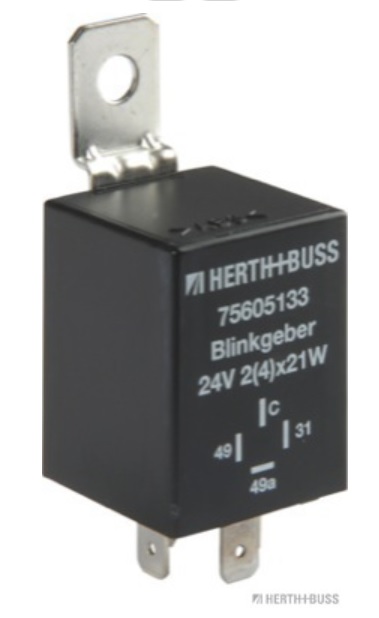 Relé - přerušovač směrových světel 24V/21W 4 pin MERCEDES T2/LN1 od 04.1986 do 12.1994