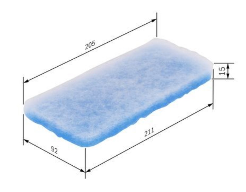 Filtr vzduchu kabiny DAF LF-FA od 2013, LF45, LF55 od 2006