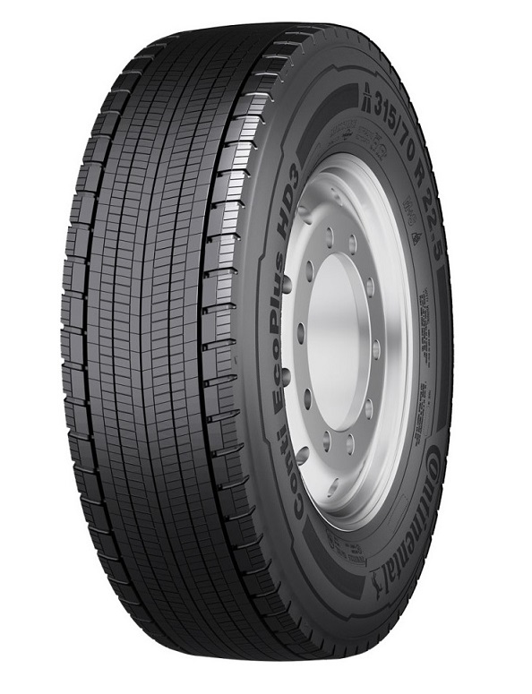 Pneumatika nákladní 315/70 R22,5" CONTI ECO PLUS HD3 154/150L TL M+S 3PMSF/ záběrová