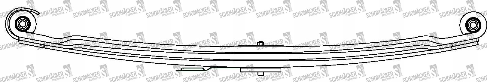 Pero listové 950/850 PN L/P MERCEDES Actros MP4 Euro 6